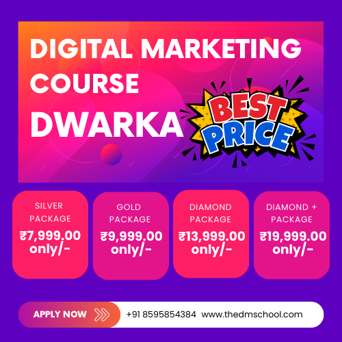 Best Digital marketing course in Dwarka , Delhi - thedmschool