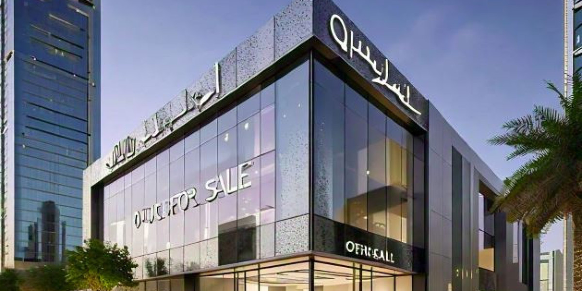 How does the strategic location of an Office For Sale in Lusail cater to modern business needs?